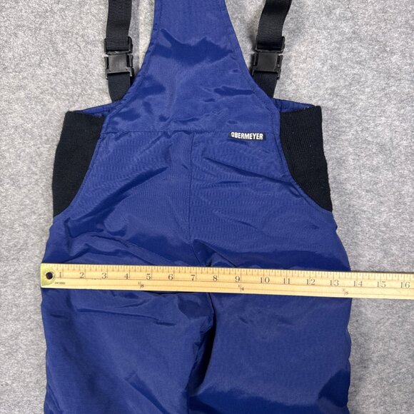 Obermeyer Kids Size 6 Blue Insulated Snow Bib Pants With Adjustable Straps & "I- - Picture 8 of 16